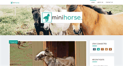 Desktop Screenshot of mini-horse.org